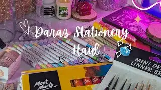 Stationery Haul | Back to School Supplies Shopping| Daraz Stationery Shopping Haul