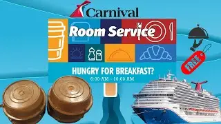 Carnival Cruise Breakfast Room Service #carnivalcruiseline #breakfast