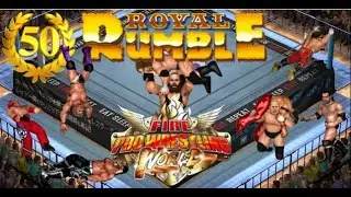 50 Man Royal Rumble: Fire Pro Wrestling World (PC) (Hogan, Lesnar, Nakamura, CM Punk)