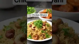 briyani, chicken curry 😋#shorts#briyani#chicken #food