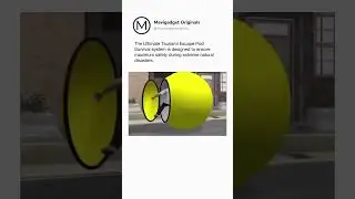 The Ultimate Tsunami Escape Pod Survival is a state-of-the-art emergency shelter designed to
