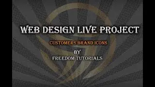 Web Design Live Project - Customers brand icons