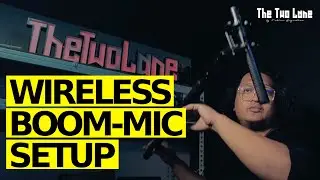 My Wireless Boom Mic Setup | Comica VM40 + Rode Micro Boompole