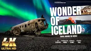 4K HDR Iceland | Epic Waterfalls, Glaciers & Volcanic Landscapes | 4K Scenic Nature Film
