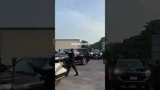 Shatta Wale Arrival at Accra Sports Stadium to Perform at The Presidential Cup #shorts