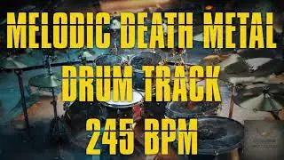 Melodic Death Metal Drum Track - 245 BPM (FREE DOWNLOAD)