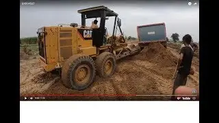 CAT 120k2 caterpillar Push TATA 2518 C 6X4 Truck