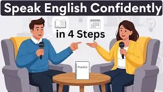 Speak English Confidently Every Day | 4 Powerful Steps for Beginners (A2 Level)