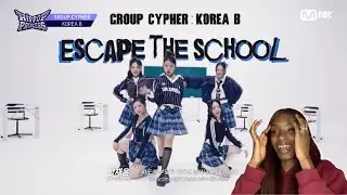 GROUP CYPHER : KOREA B | 𝑬𝑺𝑪𝑨𝑷𝑬 𝑻𝑯𝑬 𝑺𝑪𝑯𝑶𝑶𝑳 REACTION