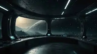 Silent Deep Space Observation – 1 Hour of Calm Sci-Fi Ambience | Galactic Aether