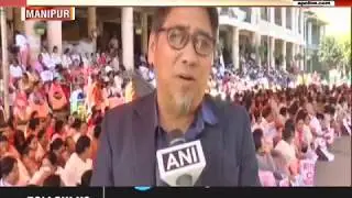 ANTI CAB BILL RINGS AT IMPHAL WITH HUGE PROTEST