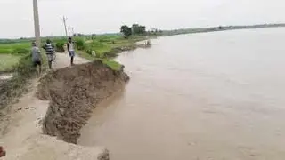 sikti prakhand or Kursakanta ke bich tira chowk ke nikat bakra Nadi Ka keher