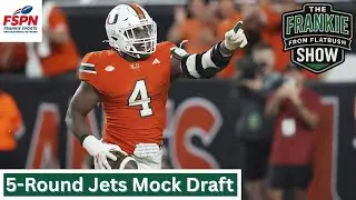 📋 5-ROUND Jets Mock Draft | CLIP from Friday Night Live, 1/30/26