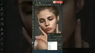 Quick add shine to skin in photoshop | glow skin tone