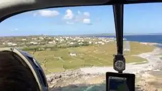 Landing at Inisheer ,Aran Islands .