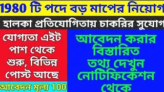 recruitment official notification 2019, job news