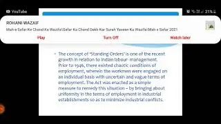 The industrial employment Act 1946,suspension and work stoppage