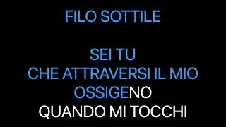 Fabrizio Moro   Sei Tu - Karaoke - Cori