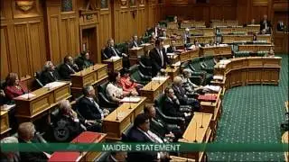 Maiden Speech - Stuart Nash 16 December 2008