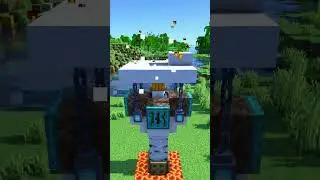 EASY SNOW GOLEM DEFENCE TOWER ⛄😎 ! MINECRAFT !  #short #shorts