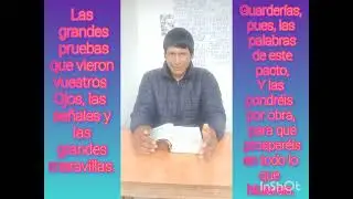 Pacto de Jehov&aacute; con Israel en Moab