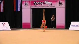 Diana Noskova Ball Junior Spring Fling Ohio 2015