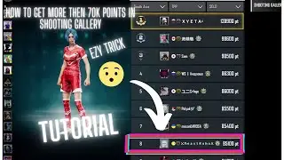 HOW TO GET MORE THAN 70K IN SHOOTING GALLERY | 8TH RANK | SHOOTING GALLERY|#newstate #pubgnewstate