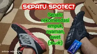 Sepatu Sport Awet Merk Spotec  - Unboxing & Review