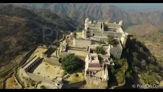 First Ever Aerial Video of Kumbhalgarh Fort - Rajasthan