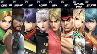 Super Smash Bros. Ultimate - Battle #2412 Kalos Pokemon League & Green Greens Free for All