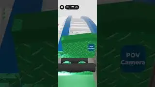 Twisted Colossus roller coaster on Roblox