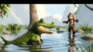 Magarmacch aur bandar ke Dosti mein Dhokha