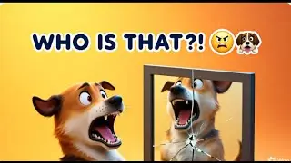 Dog Thought the Mirror Was Another Dog&hellip; BIG MISTAKE 🐶🪞