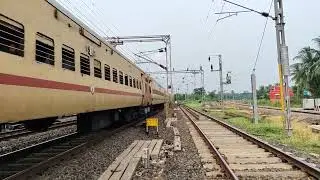 07222 Shalimar charllapalli summer fare special #indianrailwas 
