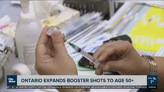 Booster shots for everyone over 50 in Ontario