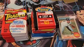 1991 Topps Traded PACKS!!!!  A Few Old Packs and A Couple of Vintage Cards!