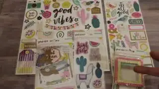 DESTASH-CRATE PAPER GOOD VIBES ( SOLD)