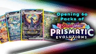 Opening 50 Prismatic Evolution's Pokémon Packs