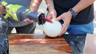 Мы нашли яйцо динозавра и приготовили его 🦖🥚🍳