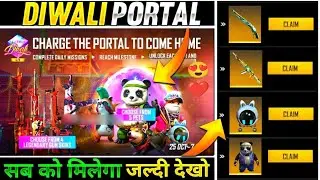 CHARGE THE PORTAL EVENT || FREE FIRE NEW EVENT || CHARGE THE PORTAL TO COME HOME || FF NEW EVENT