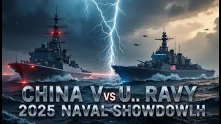 Китайский эсминец-невидимка против ВМС США ⚔️ Морское противостояние 2025 года, которое вы должны...