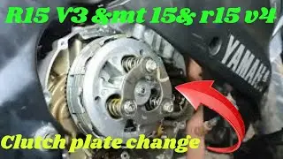 HOW TO INSTALL SLIPPER CLUTCH CHANGE ON YAMAHA BIKE | MT15 ALL FI YAMAHA MT15 & R15 V3