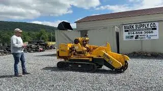 2007 Carlton SP7015 TRX Rubber Track Stump Grinder Wireless Remote Deutz Turbo Diesel For Sale Nice