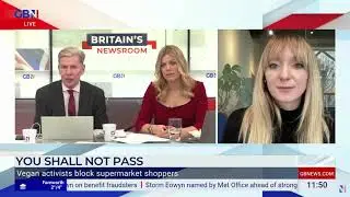 RSPCA Assured #Trolleygate | Rose Patterson on GB News | 22 January 2025 | Animal Rising
