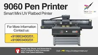 9060 Pen Printer... UV Flatbed Pen Printing Machine #uvprinting #uvprinter
