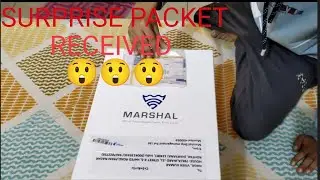 SURPRISE PACKET 😲# SENT TO ME# BY MARSHAL SHIP MANAGEMENT @DoubleHBrothers786