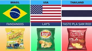 Chips Brands From Different Countries Comparison