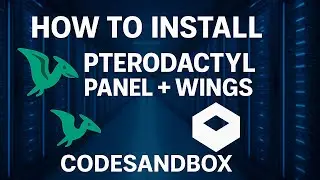 How to Setup Pterodactyl Panel In Codesandbox