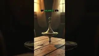 The Magic of Spinning Tops: Why They Stand and Fall #shorts #SnapScience