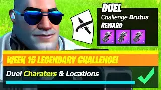 Duel Characters & Characters LOCATIONS - Fortnite